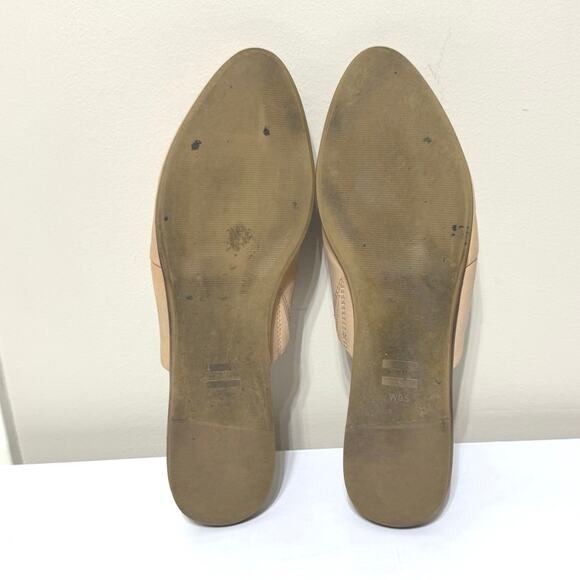 Toms Women’s Jade Slip On Mule Low Stacked Shoes Size 9.5 Beige Soft Leather - Picture 9 of 10